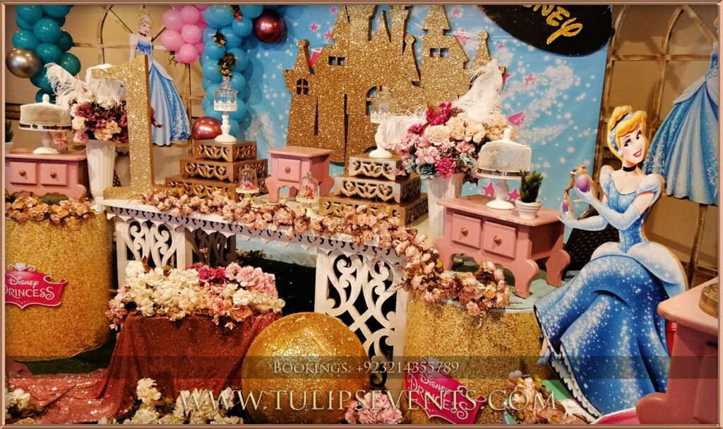 Disney Princess Theme First Birthday Party ideas in Pakistan 3