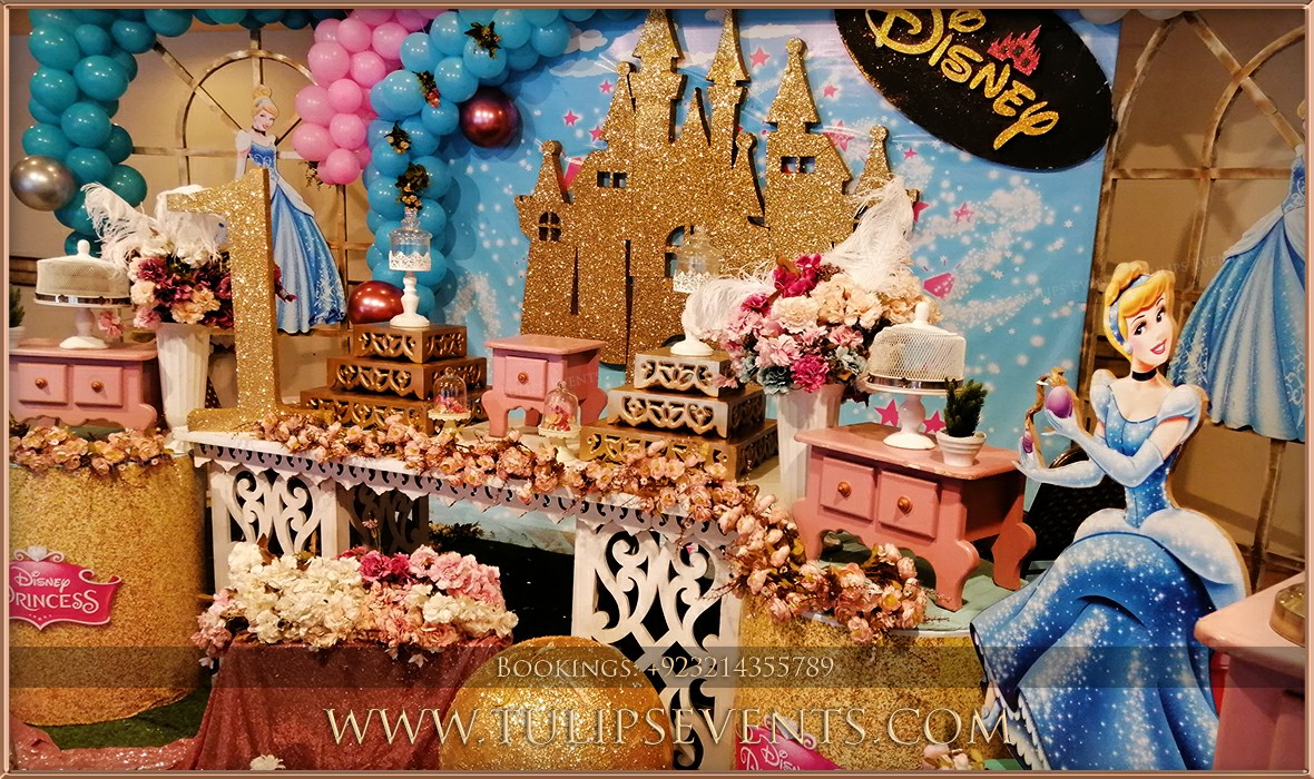 Disney Princess Theme First Birthday Party ideas in Pakistan 4