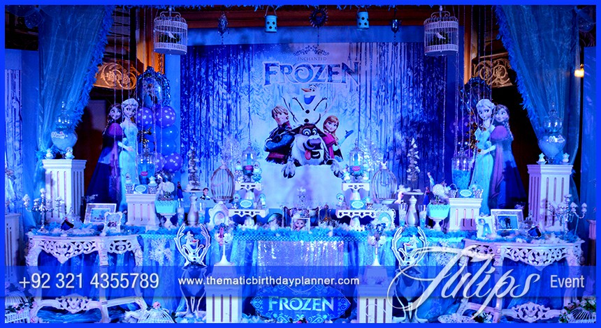 Amazing Frozen Birthday Party Theme Planner in Pakistan (10)