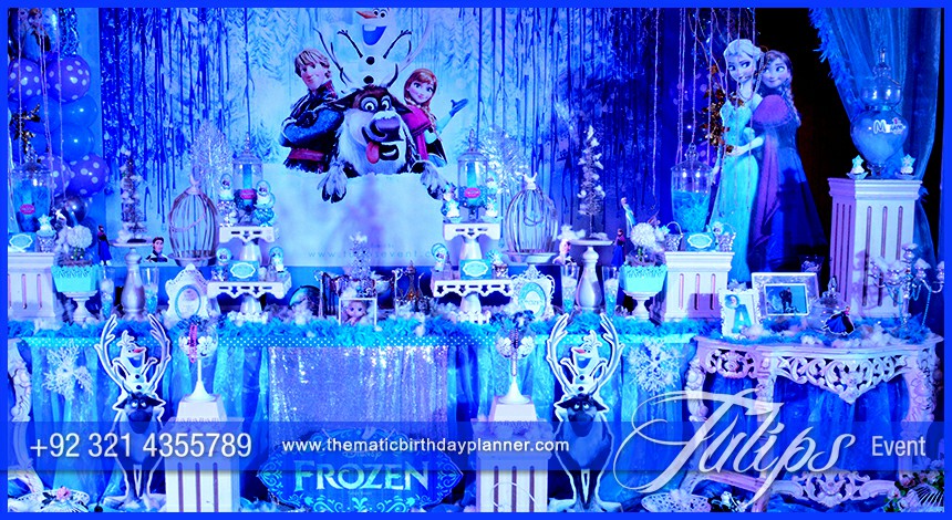 Amazing Frozen Birthday Party Theme Planner in Pakistan (12)