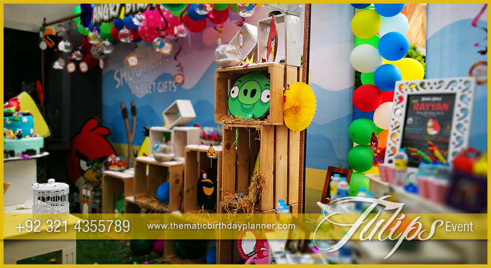 Angry Birds Birthday Party Theme decoration ideas in Pakistan (11)