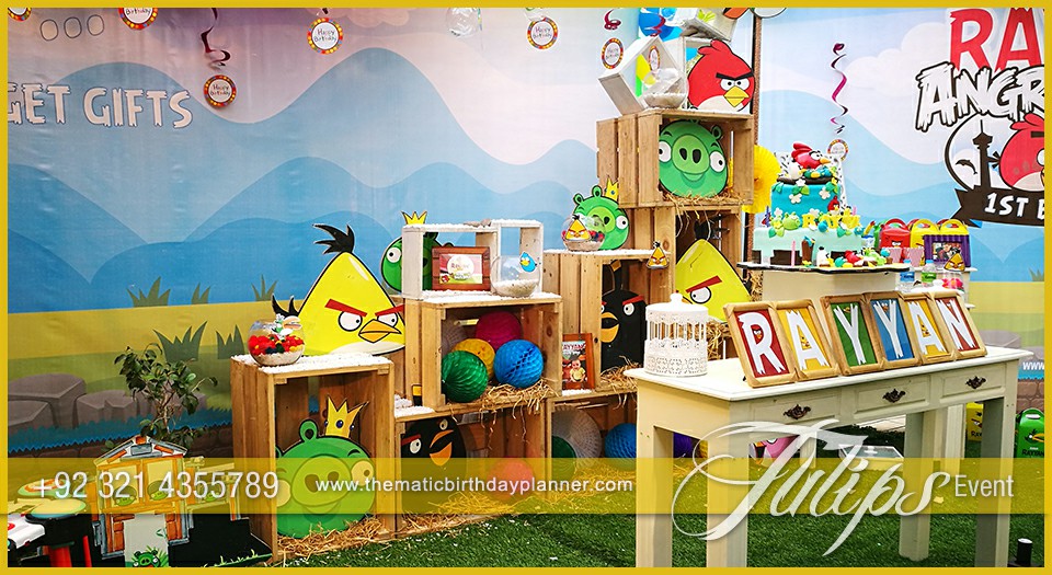 Angry Birds Birthday Party Theme decoration ideas in Pakistan (22)