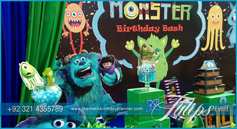 Cute Little Monster Theme Party Ideas in Pakistan (11)