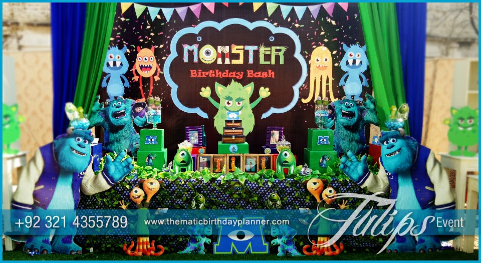 Cute Little Monster Theme Party Ideas in Pakistan (13)