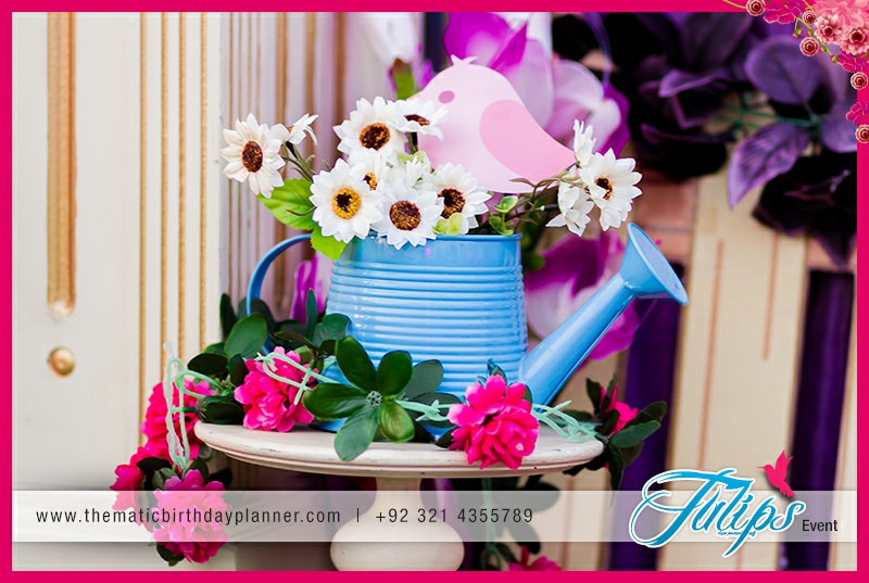 Garden theme birthday party decoration ideas in Pakistan (5)