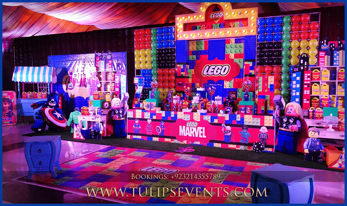 LEGO Superhero Theme Party Decor ideas in Pakistan (24)