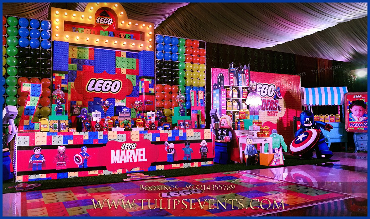 LEGO Superhero Theme Party Decor ideas in Pakistan (51)