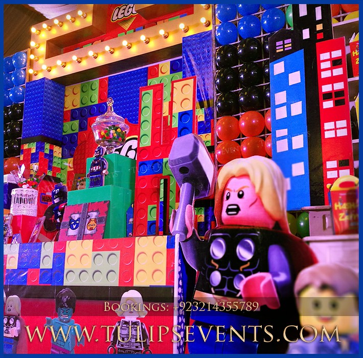 LEGO Superhero Theme Party Decor ideas in Pakistan (63)