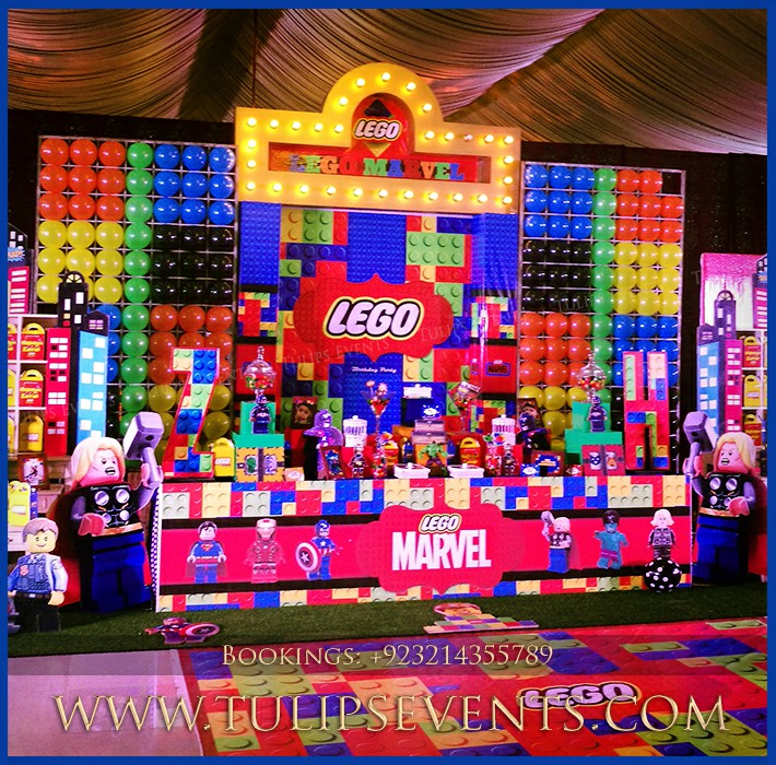 LEGO Superhero Theme Party Decor ideas in Pakistan (65)