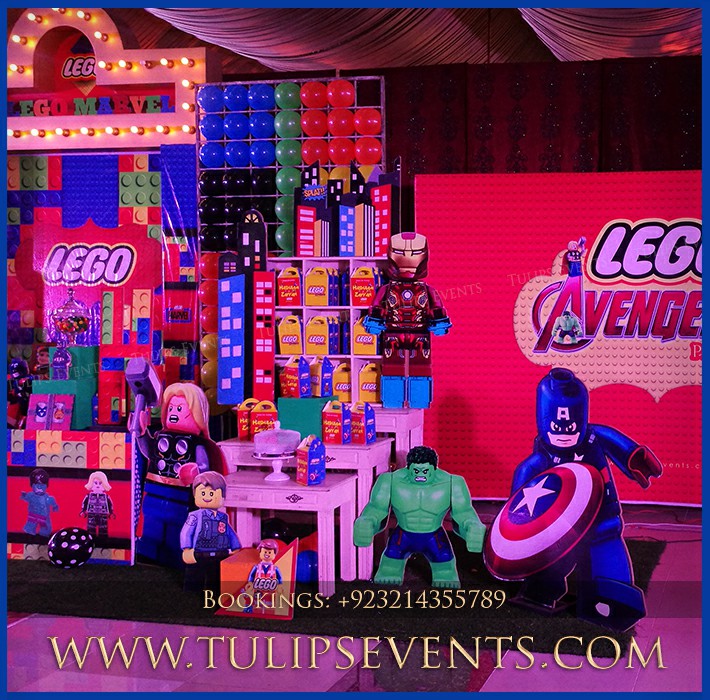 LEGO Superhero Theme Party Decor ideas in Pakistan (67)