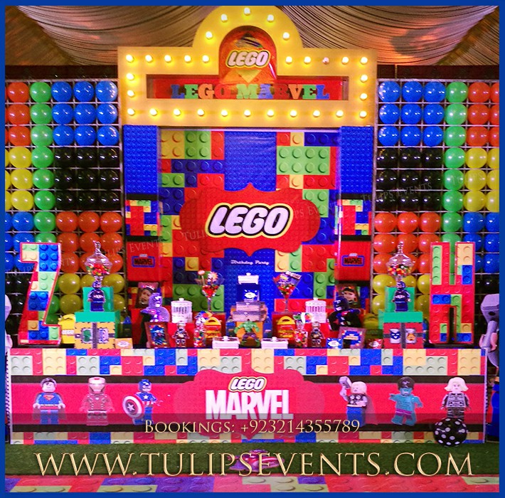 LEGO Superhero Theme Party Decor ideas in Pakistan (68)