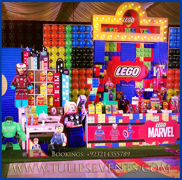 LEGO Superhero Theme Party Decor ideas in Pakistan (75)