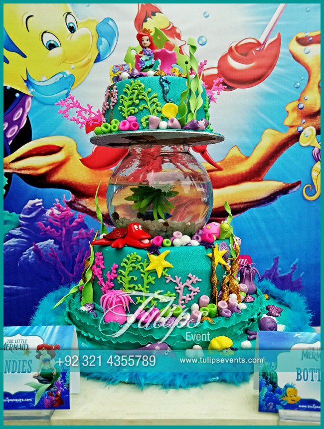 Little Mermaid Party theme decoration ideas in Pakistan (8)