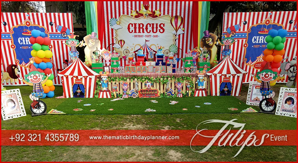 Plan Carnival Theme Birthday Party decorations in Pakistan (15)