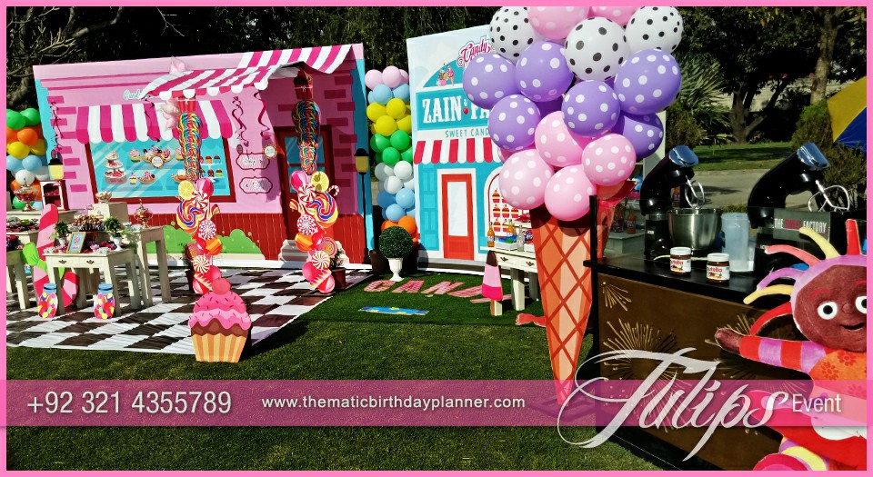 candylicious theme outdoor party ideas in Pakistan (15)