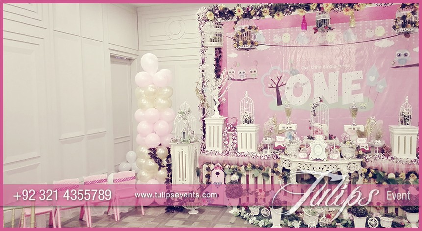 cute little birdie first party theme ideas in Pakistan (5)