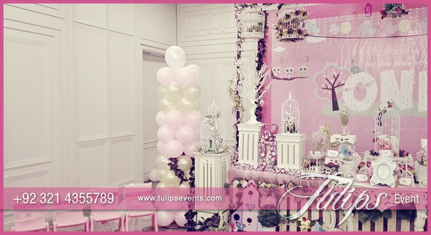 cute little birdie first party theme ideas in Pakistan (6)