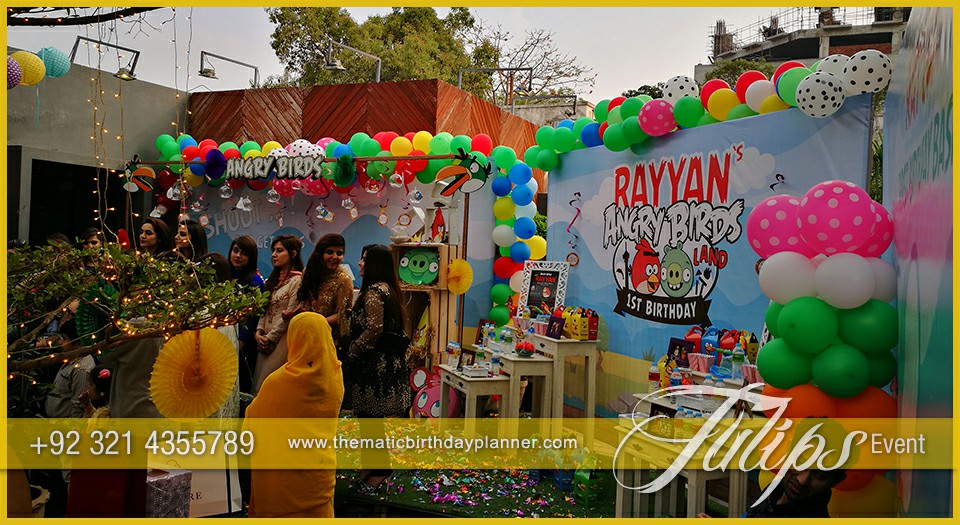 Angry Birds Birthday Party Theme decoration ideas in Pakistan (27)