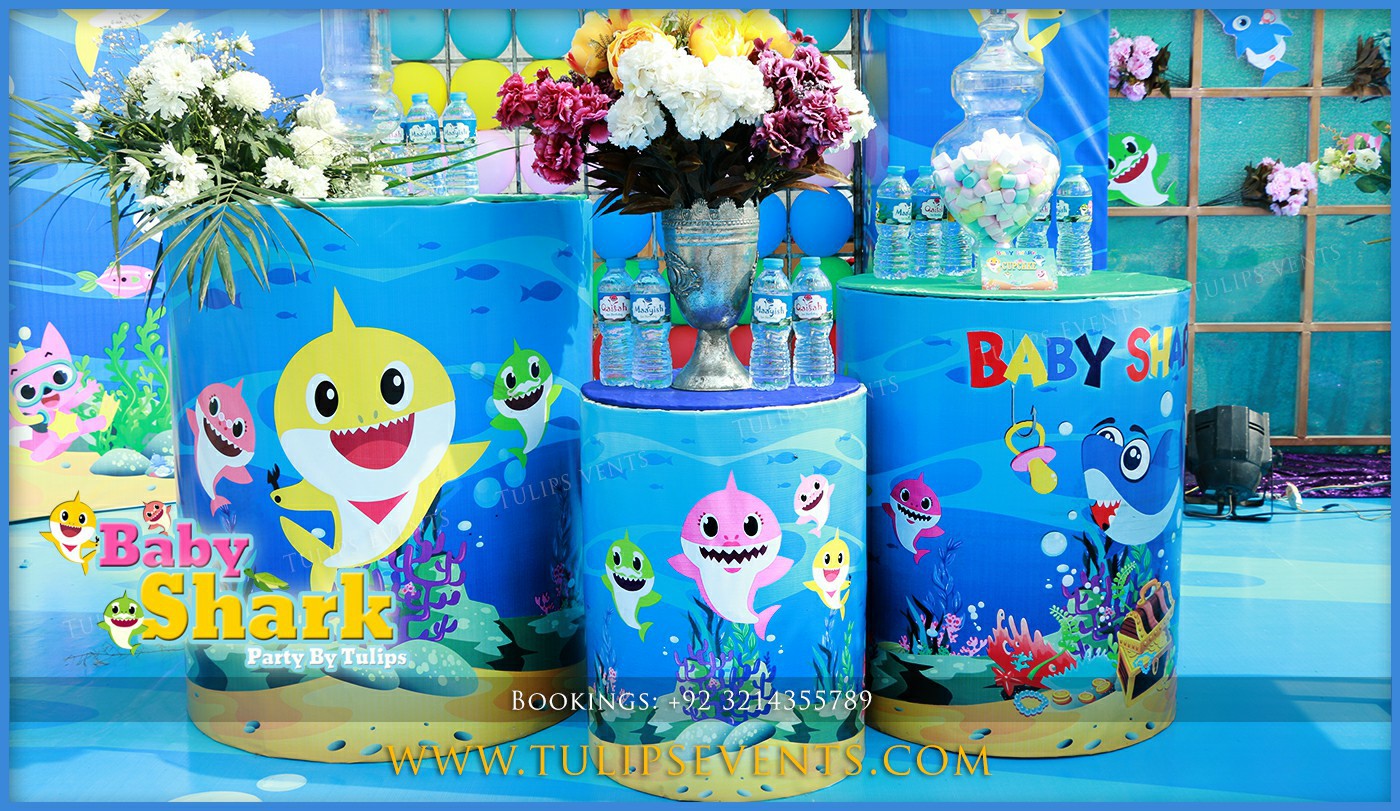 Baby Shark Birthday Party decoration ideas in Pakistan (12)