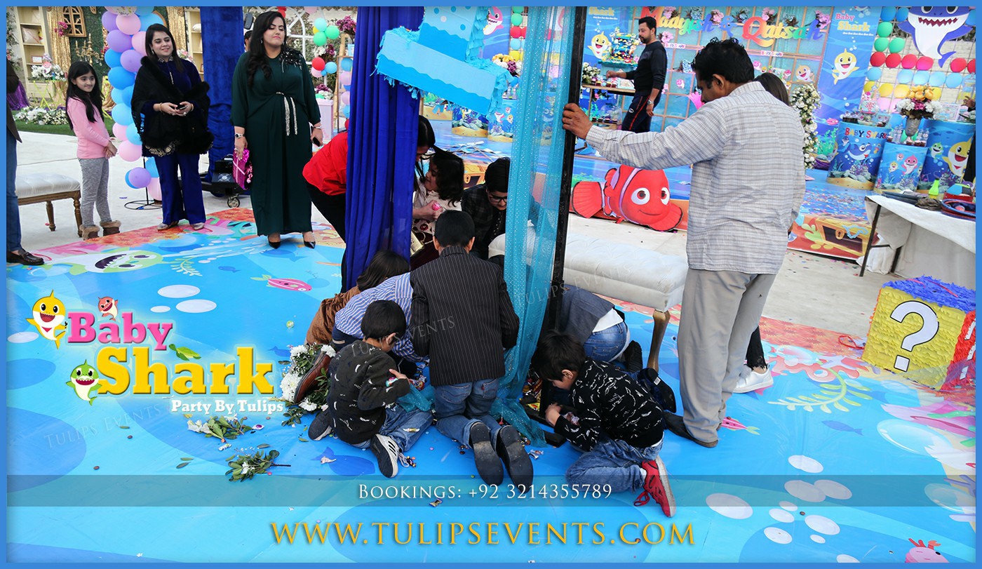 Baby Shark Birthday Party decoration ideas in Pakistan (14)