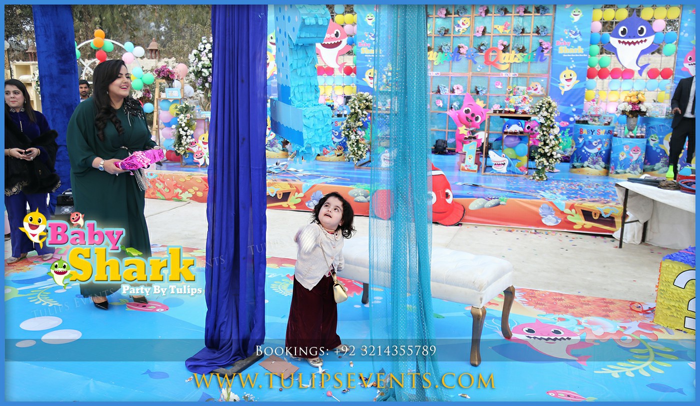 Baby Shark Birthday Party decoration ideas in Pakistan (15)