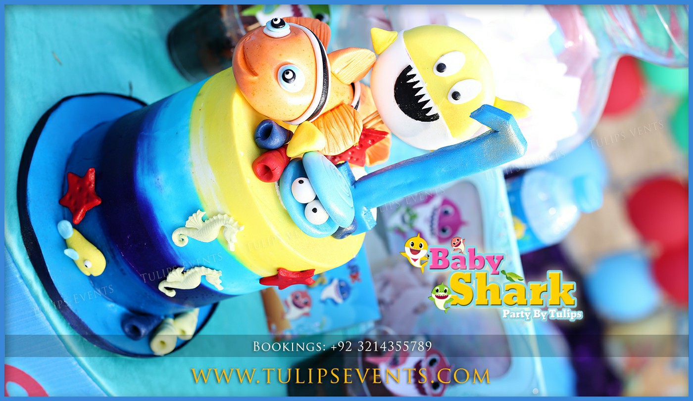 Baby Shark Birthday Party decoration ideas in Pakistan (29)