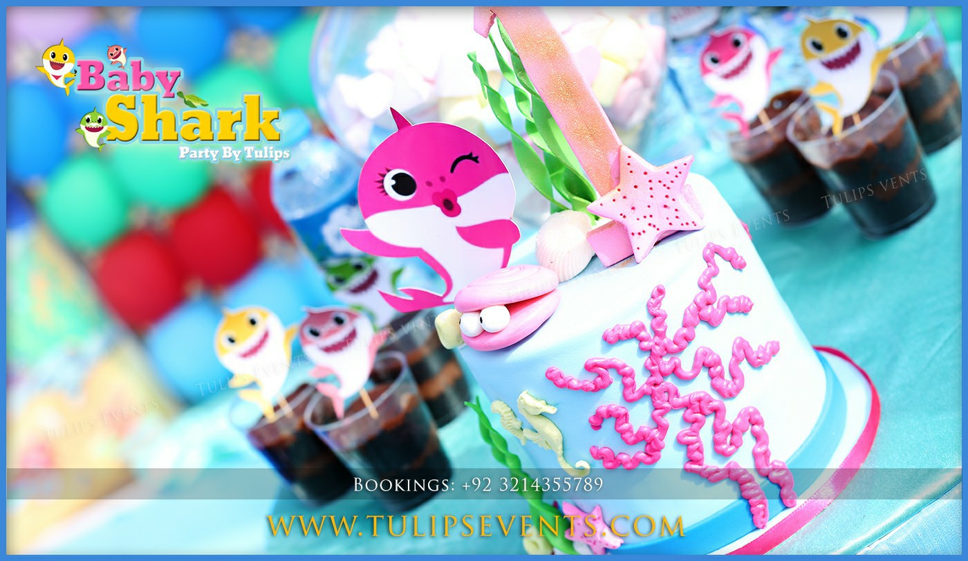 Baby Shark Birthday Party decoration ideas in Pakistan (30)