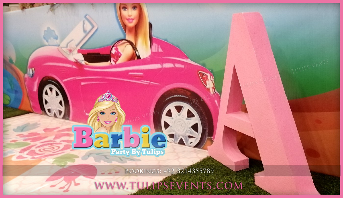 Barbie Theme Birthday Party decor ideas in Pakistan (1)