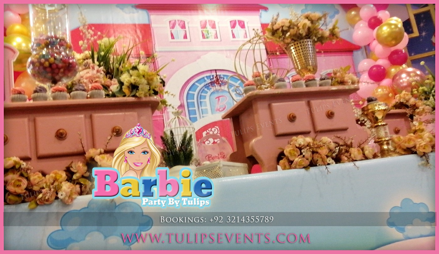 Barbie Theme Birthday Party decor ideas in Pakistan (2)