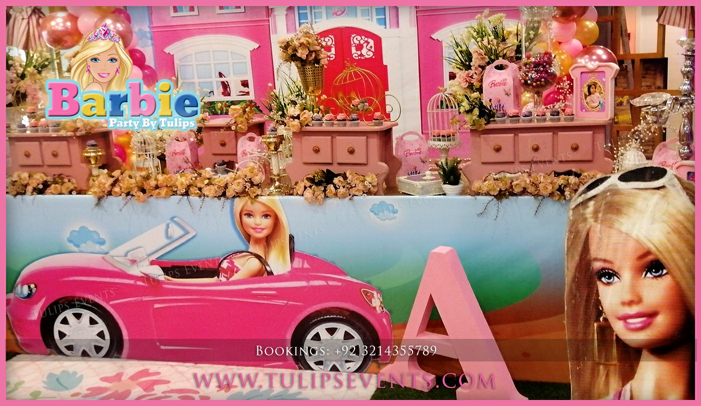 Barbie Theme Birthday Party decor ideas in Pakistan (21)