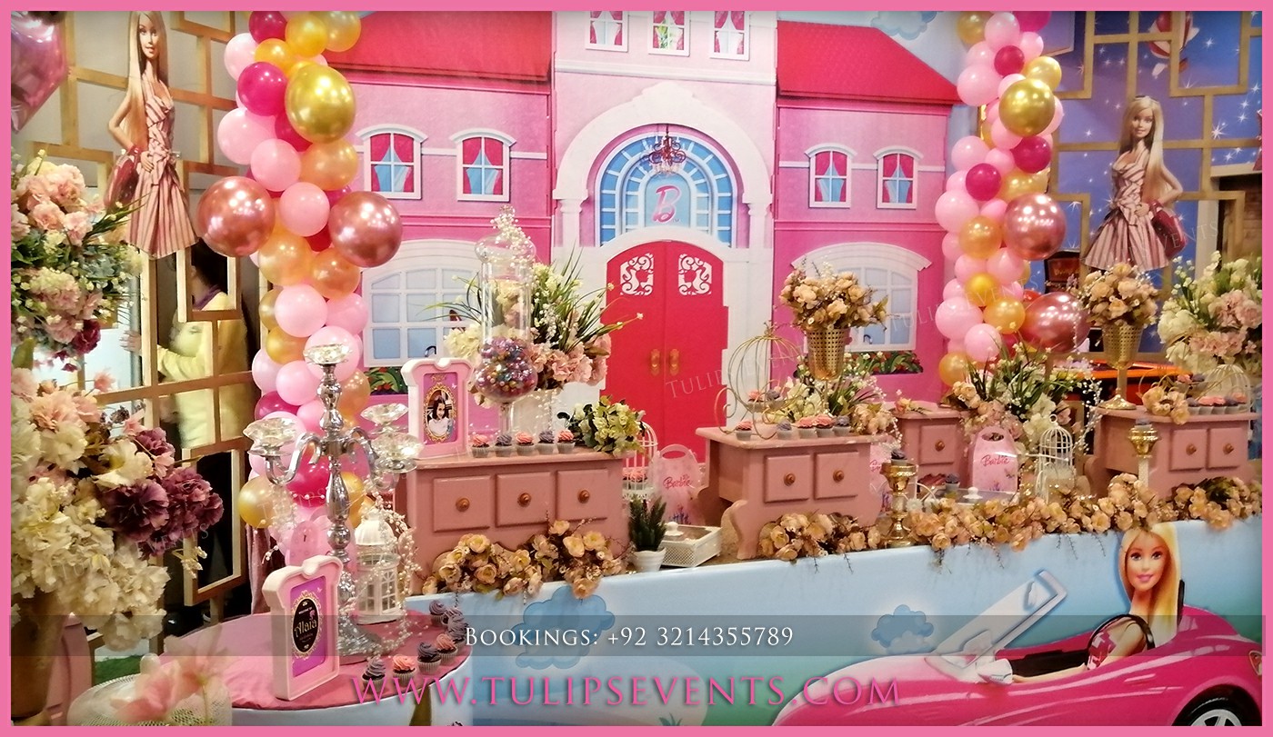 Barbie Theme Birthday Party decor ideas in Pakistan (24)