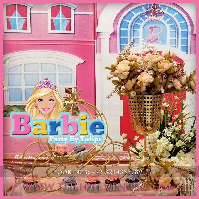 Barbie Theme Birthday Party decor ideas in Pakistan (4)