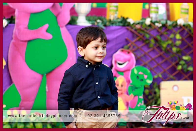 Barney party panning ideas by tulips events in Pakistan (26)