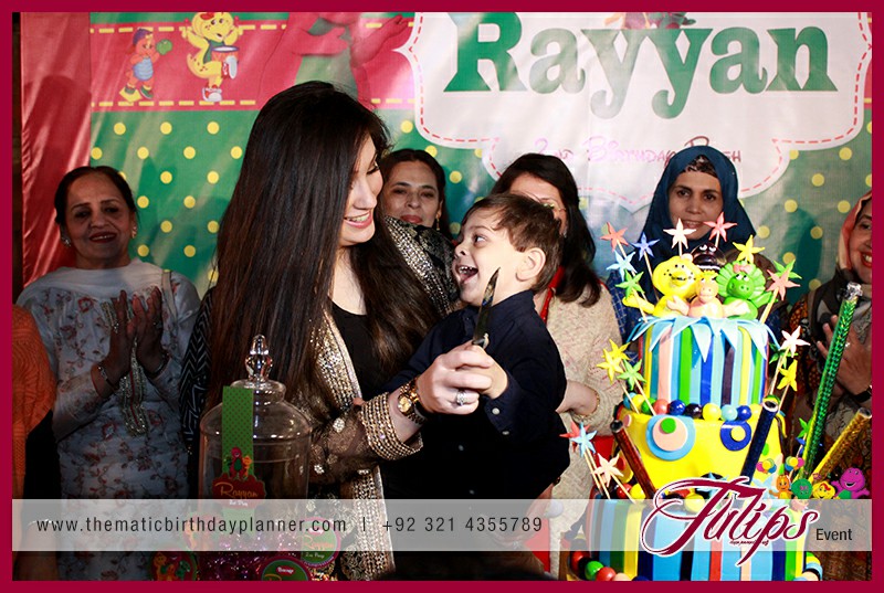 Barney party panning ideas by tulips events in Pakistan (6)