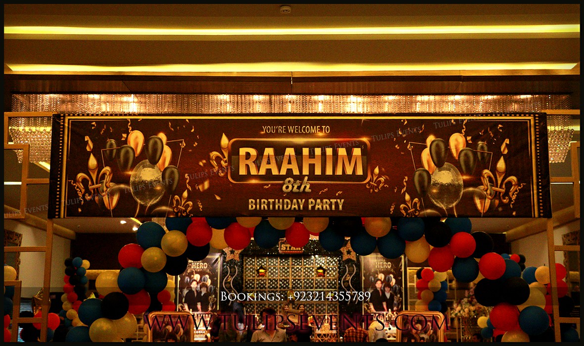 Bollywood star hero theme party ideas in Pakistan (30)