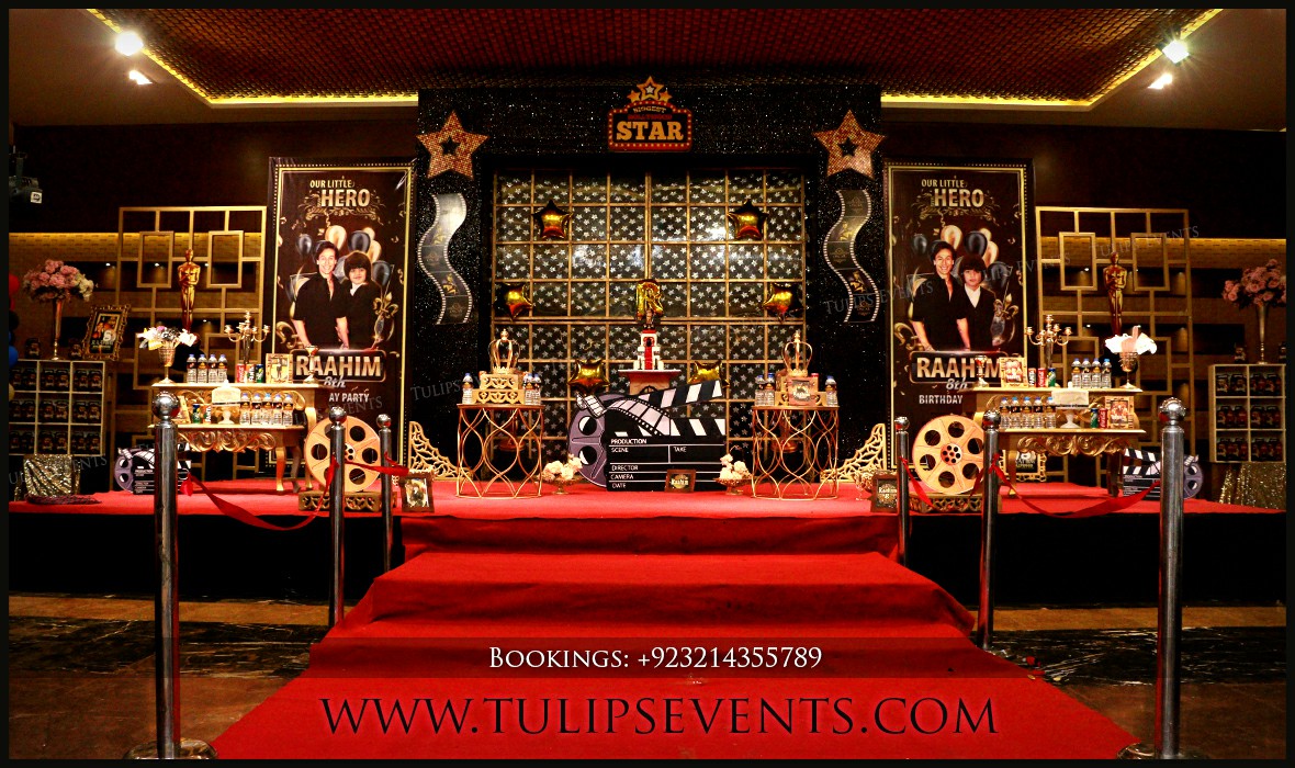 Bollywood star hero theme party ideas in Pakistan (6)