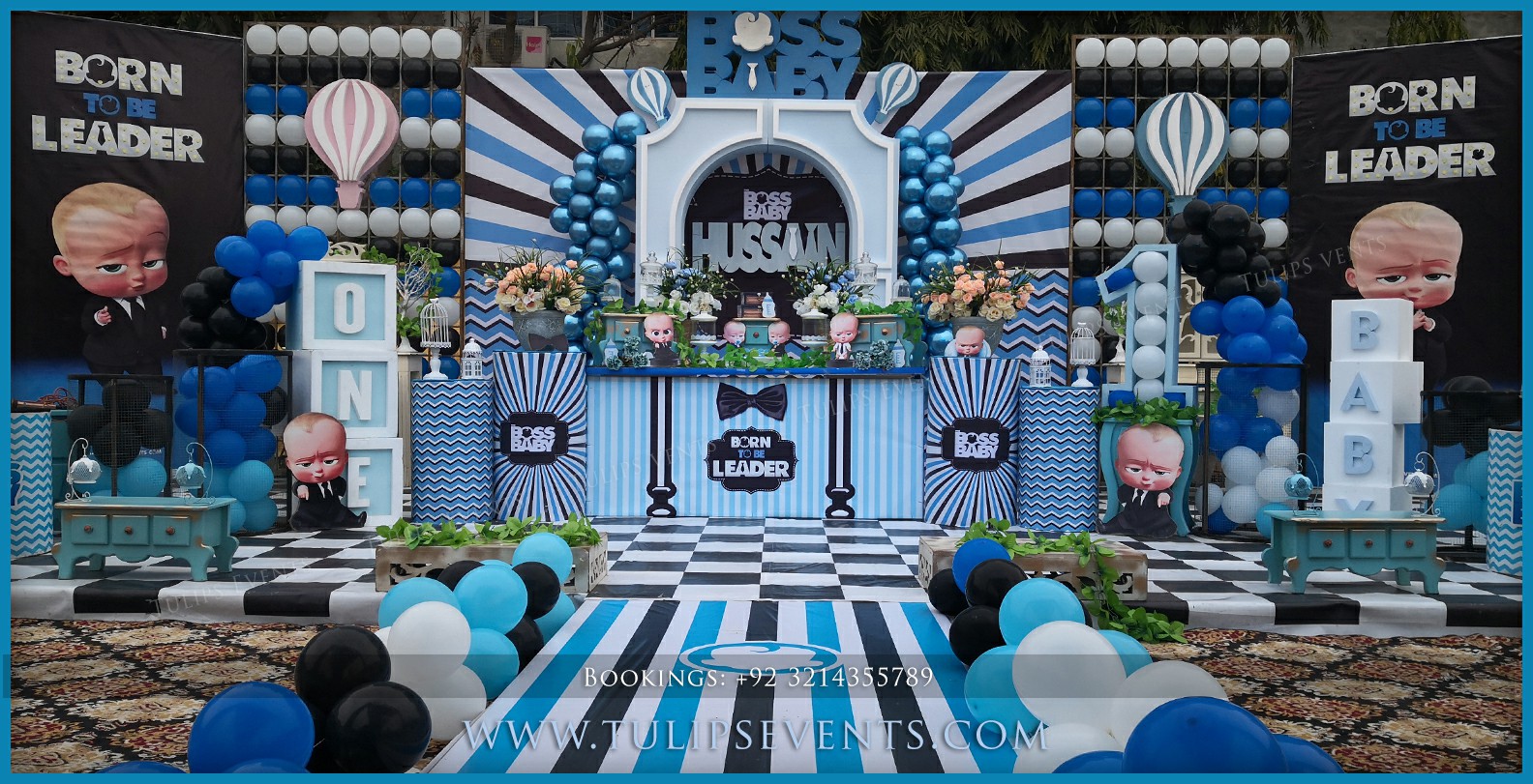 Boss Baby 1st Birthday Party Decor ideas in Pakistan (1)