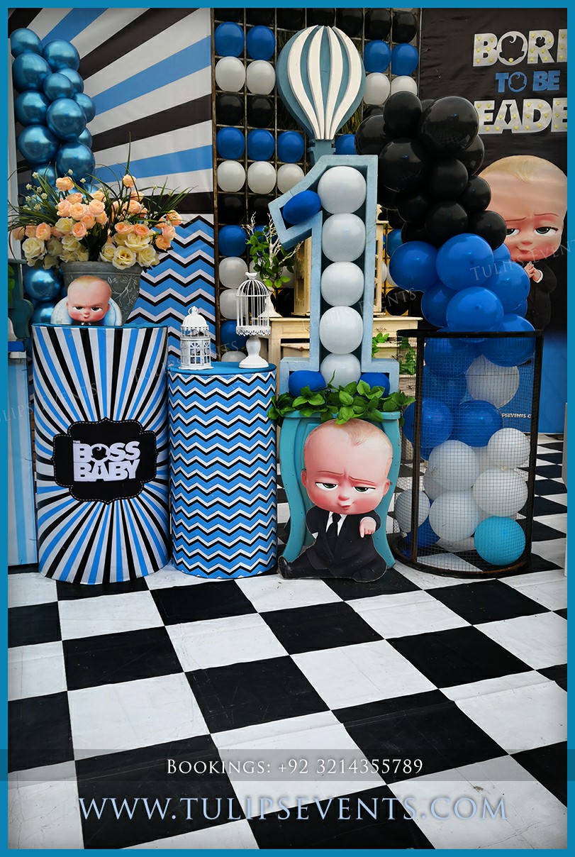 Boss Baby 1st Birthday Party Decor ideas in Pakistan (16)