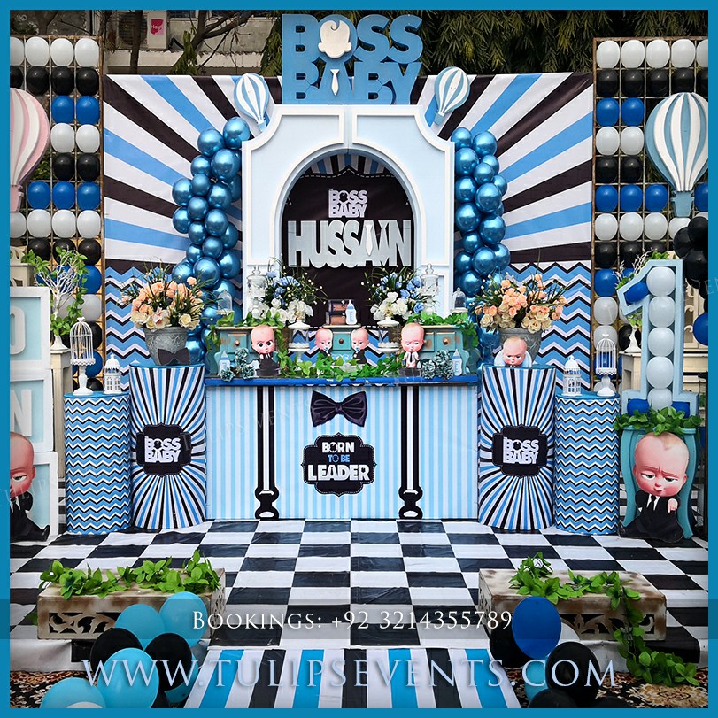 Boss Baby 1st Birthday Party Decor ideas in Pakistan (27)