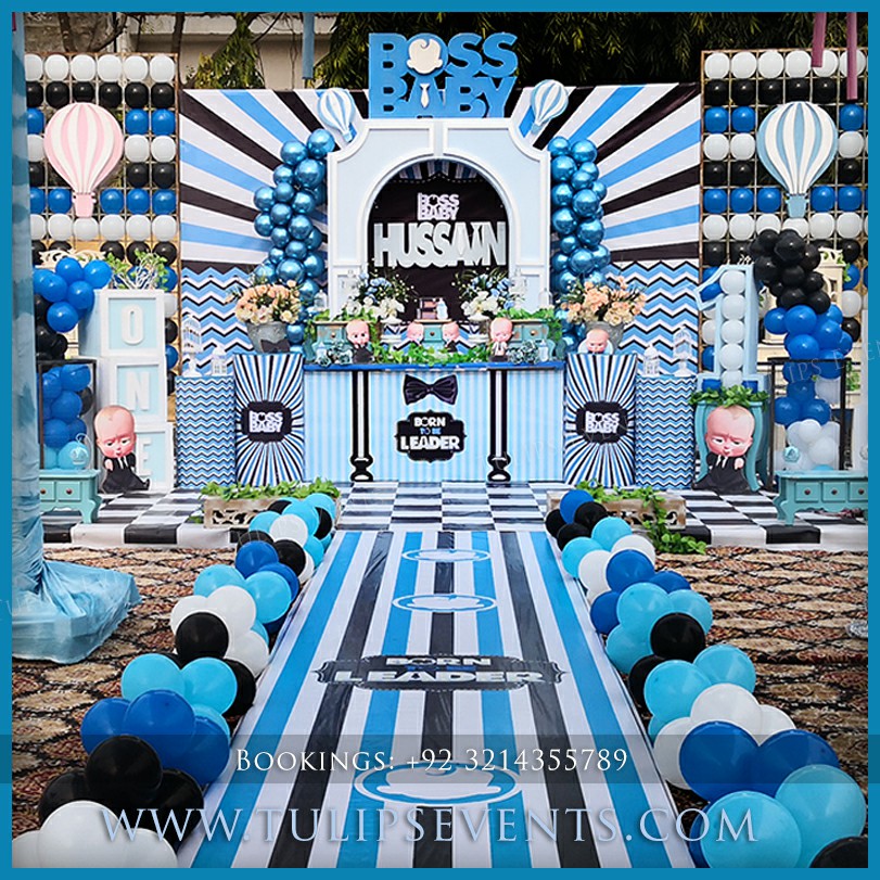 Boss Baby 1st Birthday Party Decor ideas in Pakistan (35)