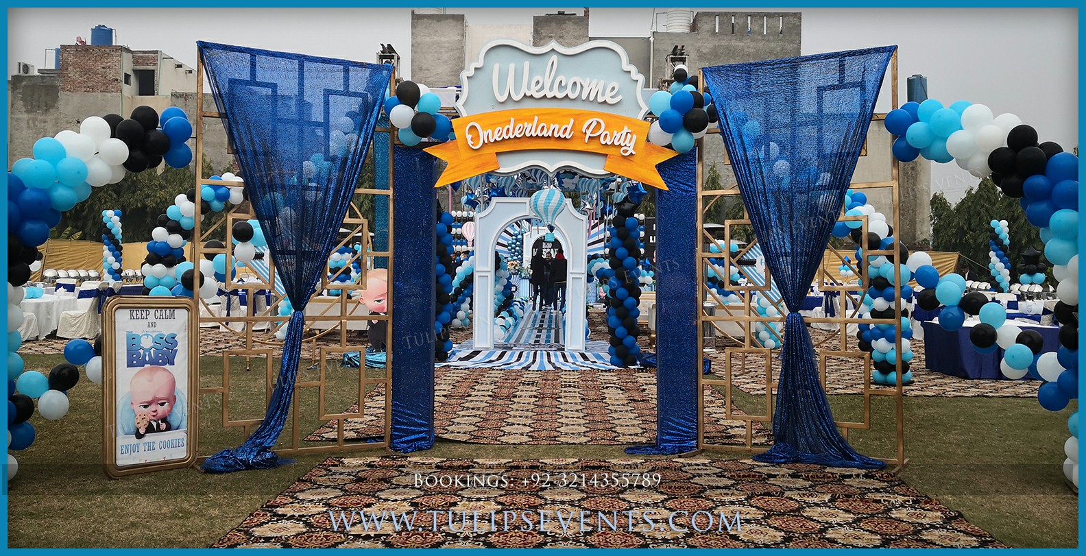 Boss Baby 1st Birthday Party Decor ideas in Pakistan (37)