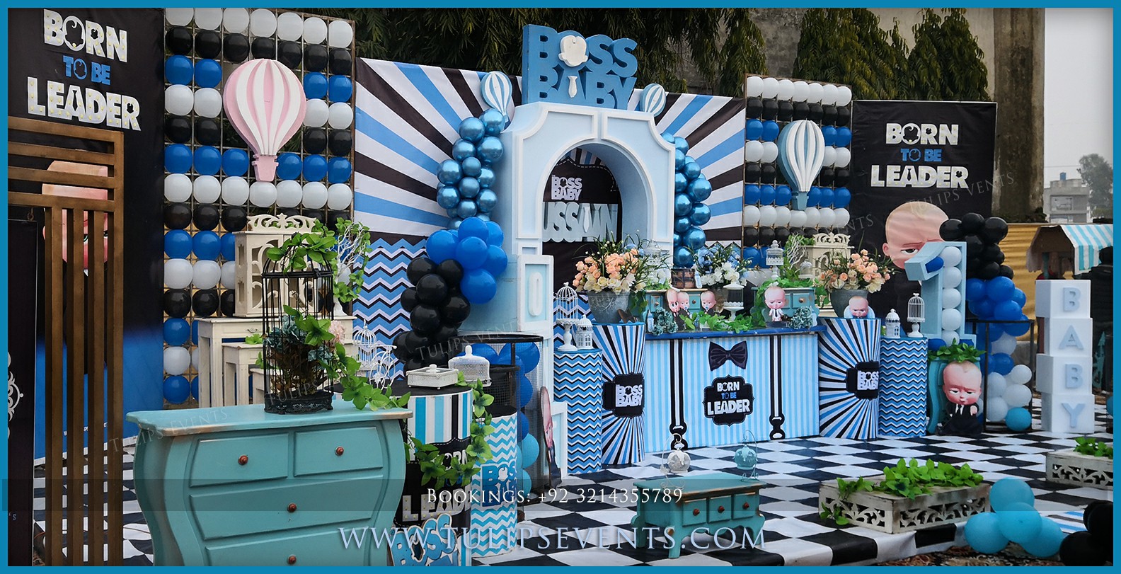 Boss Baby 1st Birthday Party Decor ideas in Pakistan (9)