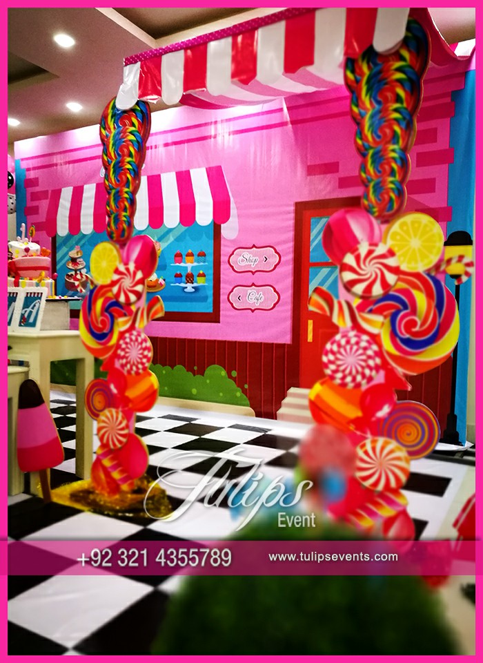 Candy shoppe birthday party ideas tulips events in Pakistan (20)