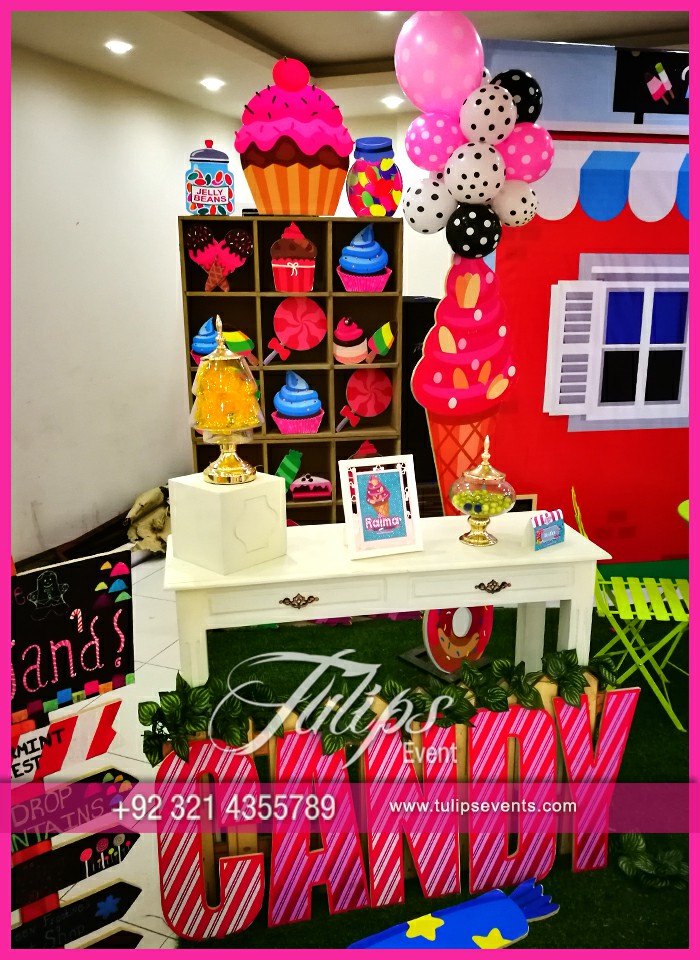 Candy shoppe birthday party ideas tulips events in Pakistan (24)