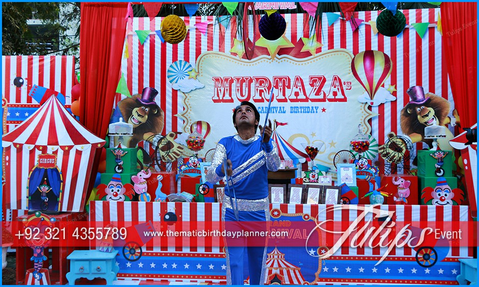 Circus Theme Carnival Party Decor ideas (1)