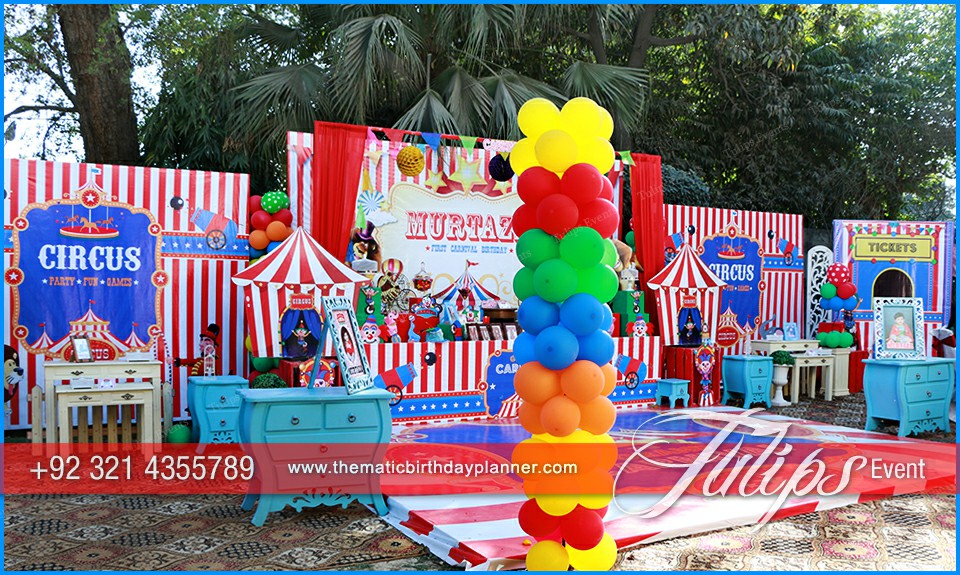 Circus Theme Carnival Party Decor ideas (10)