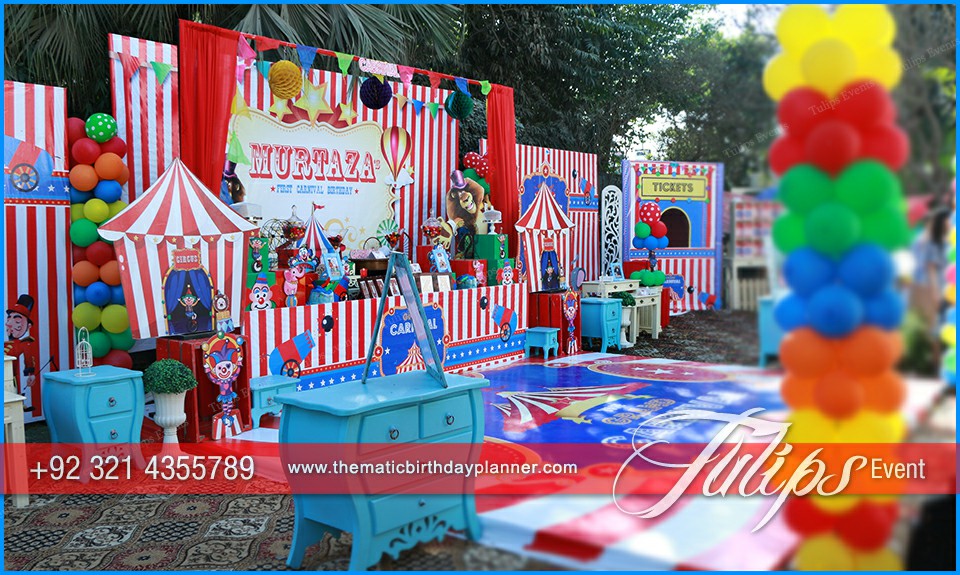 Circus Theme Carnival Party Decor ideas (5)