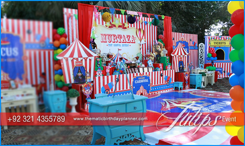 Circus Theme Carnival Party Decor ideas (8)