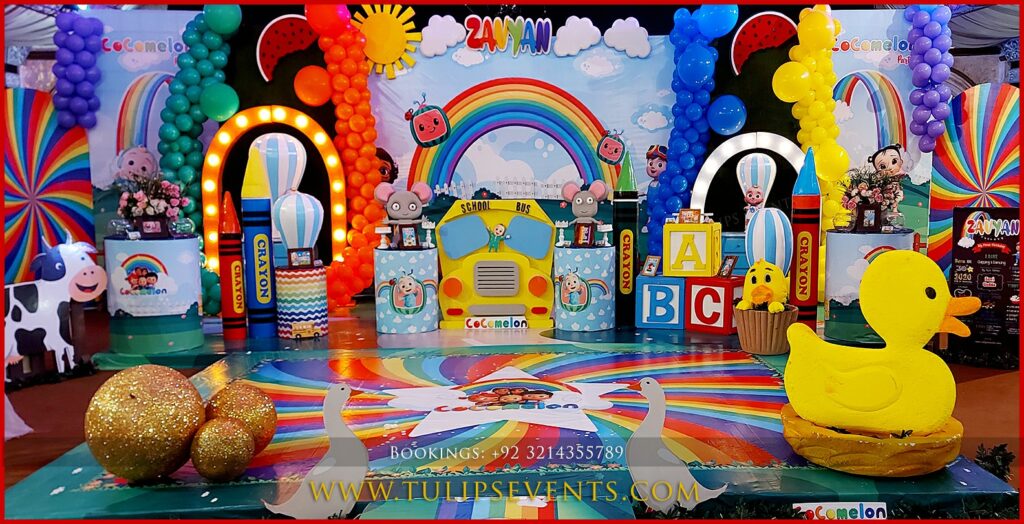 CoComelon Nursery Rhymes Party planner in Mirpur Pakistan 1