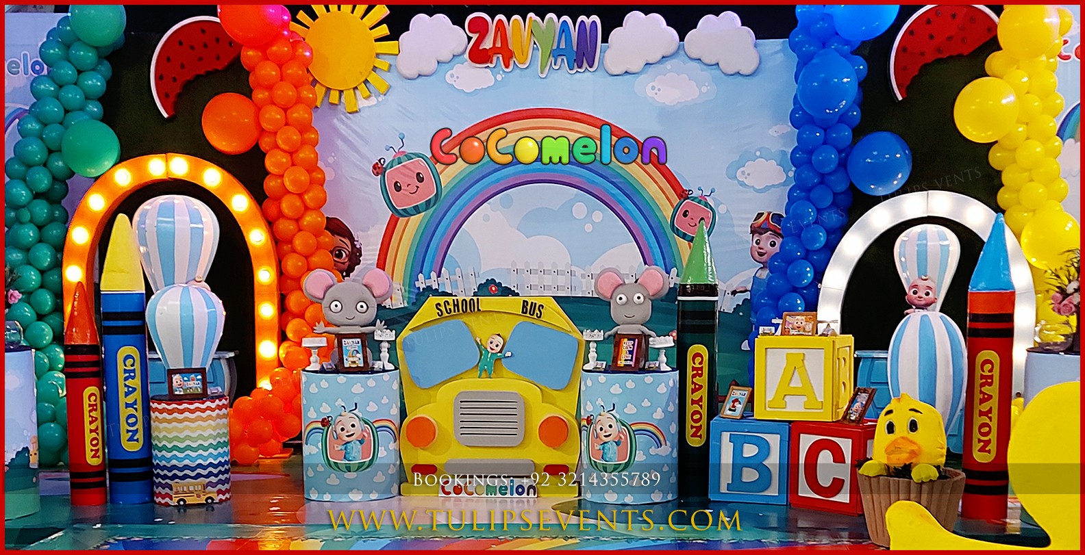 CoComelon Nursery Rhymes Party planner in Mirpur Pakistan (6)